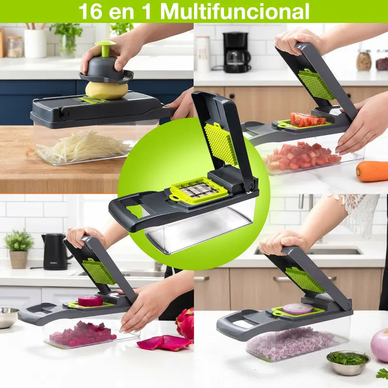 Picador De Verduras Multifuncional